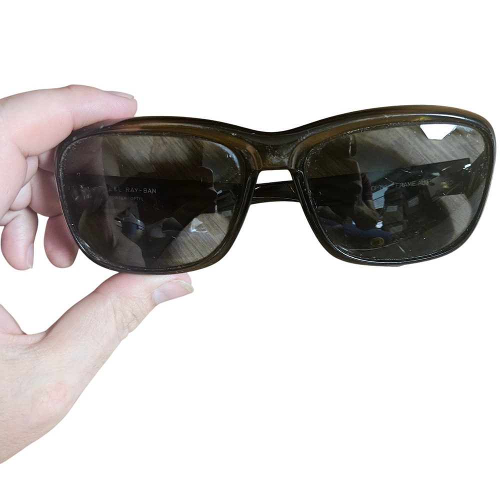 Vintage B&L Ray-Ban Porter Optyl Sunglasses Tortoise Frame Austria Made Retro